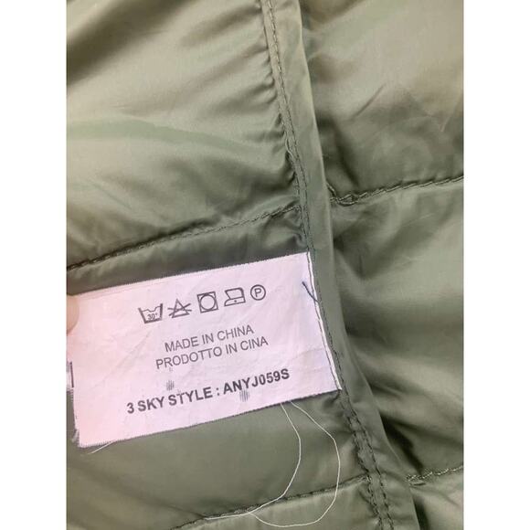 Aviazione Navale Puffer Aviation Vest Men's Small  Italian Navy And Wings Patch - Picture 5 of 12